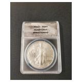1996 SILVER EAGLE DOLLAR ANACS MS-69