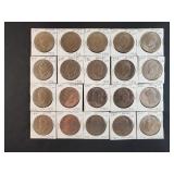 (20) EISENHOWER DOLLARS -