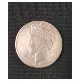 1927 PEACE SILVER DOLLAR
