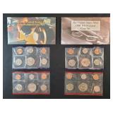 1995 & 1996 P & D US MINT UNC. COIN SETS
