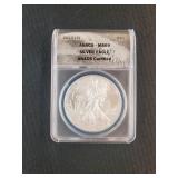 2013-S SILVER EAGLE DOLLAR ANACS MS 69