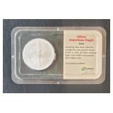 2001 SILVER EAGLE DOLLAR
