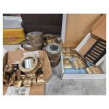 ASSORTED BRASS STOCK --  120 LBS +/-