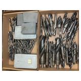 GROUPING OF DRILL BITS - LARGE & SMALL
