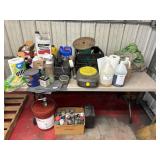 SHOP SUPPORT ITEMS -FLIUDS, WIRE, RAGS