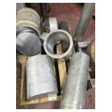 ALUMINUM BAR AND TUBING 10",8"