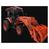 KUBOTA L4060 TRACTOR W/ ATTACHMENTS, 259 HRS