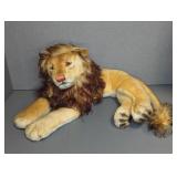 STEIFF 1950S LEO LION MOHAIR PLUSH TOY W/ TAGS