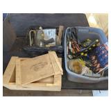 HANG ALL BRACKETS,  RATCHET TIE DOWNS