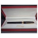 S.T.DUPONT ROLLER BALL PEN W/ PRESENTATION CASE