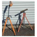 BORA ROLLER STAND AND FEED SUPPORT STAND