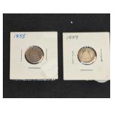 SEATED LIBERTY DIMES