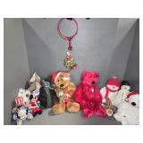 BEANIE BEARS, PRIMITIVE DOLLS, BOYDS SNOWMAN