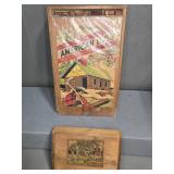 AMERICAN LOGS AND BUILDING BLOCK