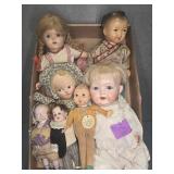 ANTIQUE DOLL ASSORTMENT