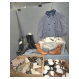 ANTIQUE AND VINTAGE SHOES & COAT