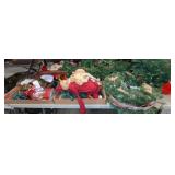 CHRISTMAS WREATHS, MINI TREES, STRING LIGHTS, DECR