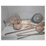 PRIMITIVE TOOLS AND UTENSIL LOT