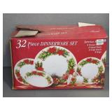 CHRISTMAS DINNERWARE SET