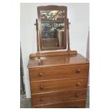 3 DRAWER DRESSER W/MIRROR