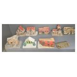 DECORATIVE CARDBOARD  HOUSES