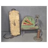 JIFFY WAY EGG SCALE, PIG SCRAPPER, SCALE HANGING