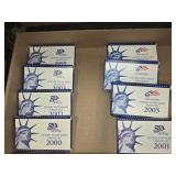 US MINT PROOF SETS