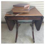 DOUBLE DROP LEAF TABLE W/1 LEAF