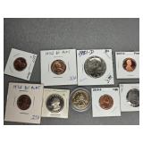 BETTER CONDITION NEWER COINS