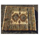 HAND KNOTTED TURKMAN RUG