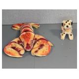 STEIFF MOHAIR CRABBY LOBSTER W/ TAGS, MINI DOG