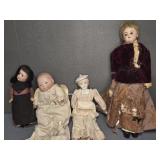 ANTIQUE BYE LO BISQUE DOLL