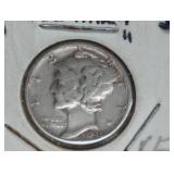 1945 ERROR MERCURY DIME