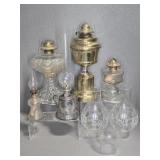 OIL LAMPS & CHIMNEYS