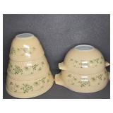 PYREX SHENANDOAH NESTING BOWLS