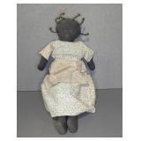 HANDMADE AMERICANA DOLL, 27"T