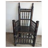 BANISTER BACK ARM CHAIR