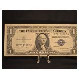 SERIES 1935G CRISP US $1 SILVER CERTIFICATE