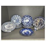 BLUE AND WHITE DISH ASSORTMENT