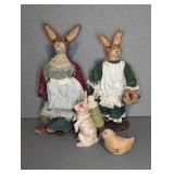 BUNNY DOLLS, AND CLOTH CHICK