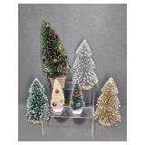 BOTTLE BRUSH CHRISTMAS TREES (5)