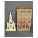 RAYLITE ELECTRIC MUSICAL CATHEDRAL, IN BOX