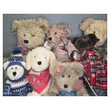 (7) BOYDS BEARS PLUSHIE ANIMALS