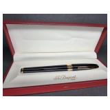 S.T. DUPONT  FOUNTAIN PEN W/ PRESENTATION CASE