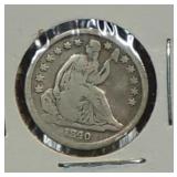 1840-O SEATED LIBERTY DIME