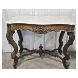 EASTLAKE MARBLE  TOP TABLE