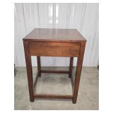 SIDE TABLE - MAHOGANY FINISH