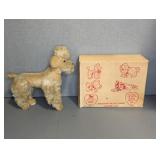 METROPOLITAN FUR TOY CO. MOHAIR POODLE PLUSH TOY