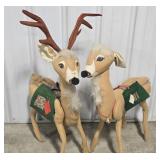 (2) ANNALEE MOBILITEE REINDEER DOLLS