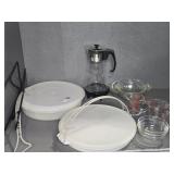 VINTAGE PYREX & TUPPERWARE